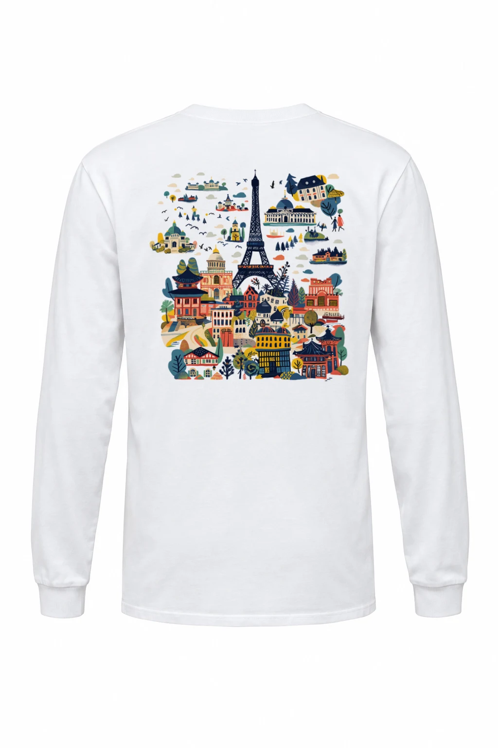 "Landmark Daydream" Unisex Longsleeve T-shirt | Gildan 2400