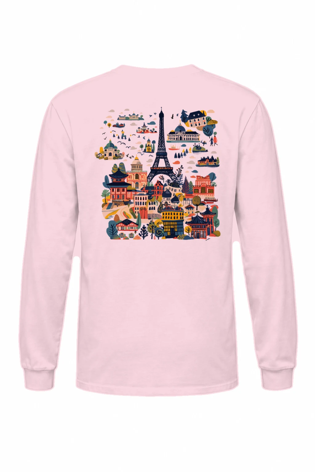 "Landmark Daydream" Unisex Longsleeve T-shirt | Gildan 2400