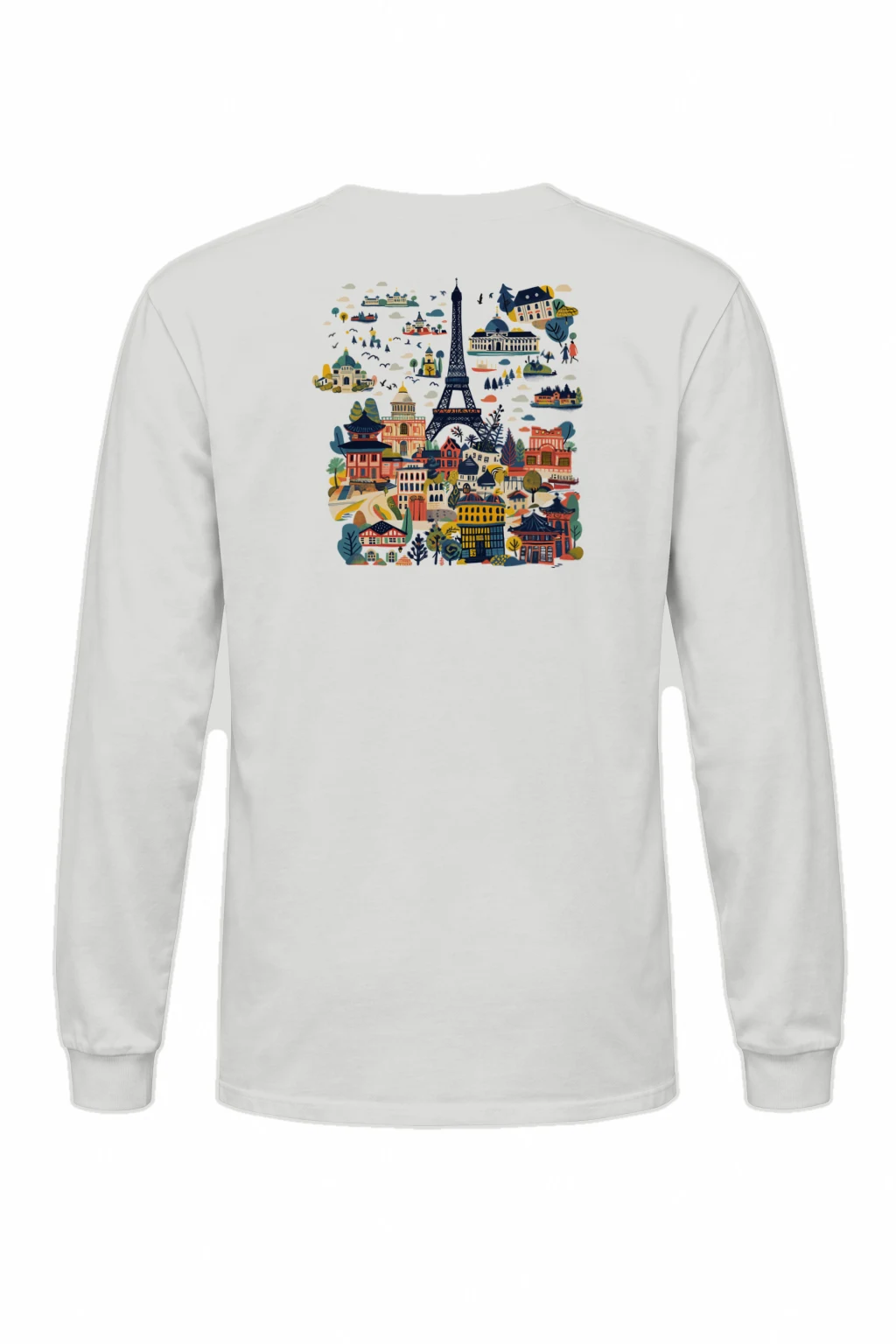 "Landmark Daydream" Unisex Longsleeve T-shirt | Gildan 2400