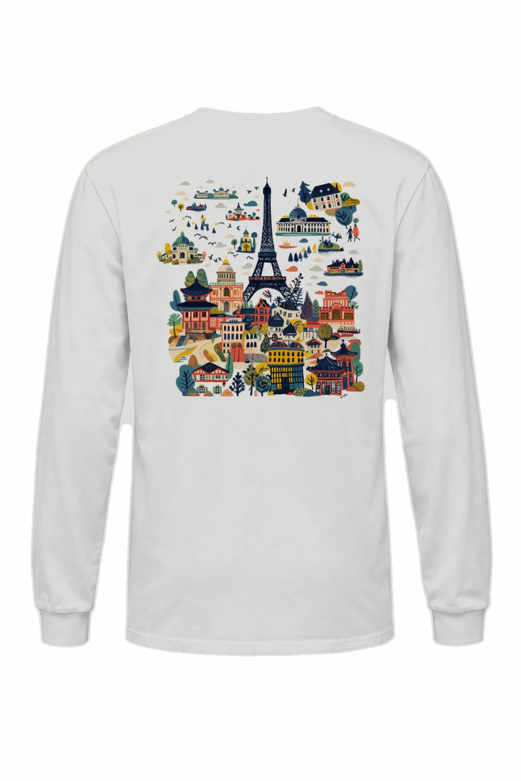 "Landmark Daydream" Unisex Longsleeve T-shirt | Gildan 2400