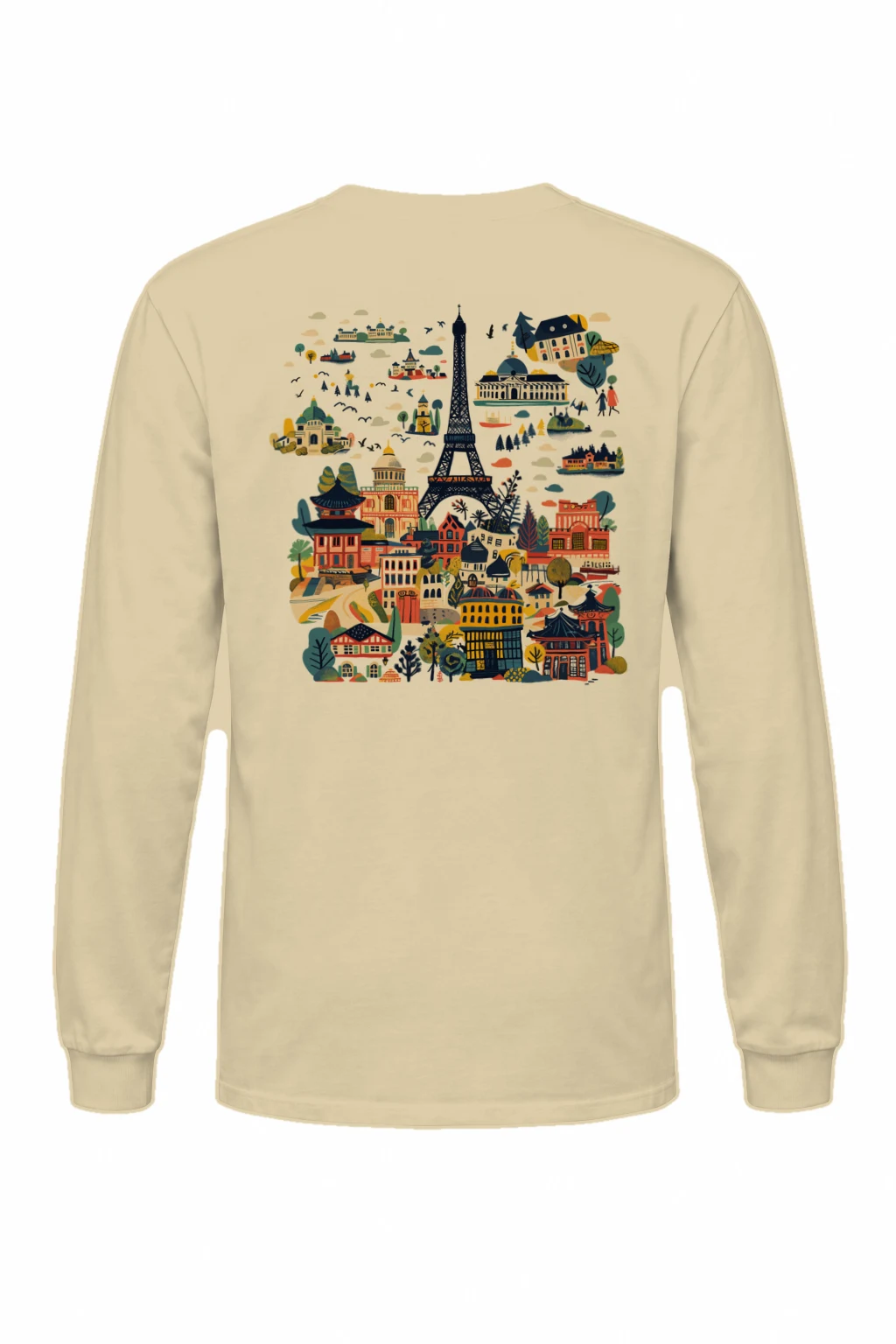 "Landmark Daydream" Unisex Longsleeve T-shirt | Gildan 2400