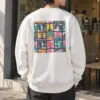 "Landmark Stamp Parade" Heavy Blend Unisex Crewneck Sweatshirt | Gildan 18000