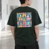 "Landmark Stamp Parade" Heavyweight Unisex Crewneck T-shirt | Gildan 5000