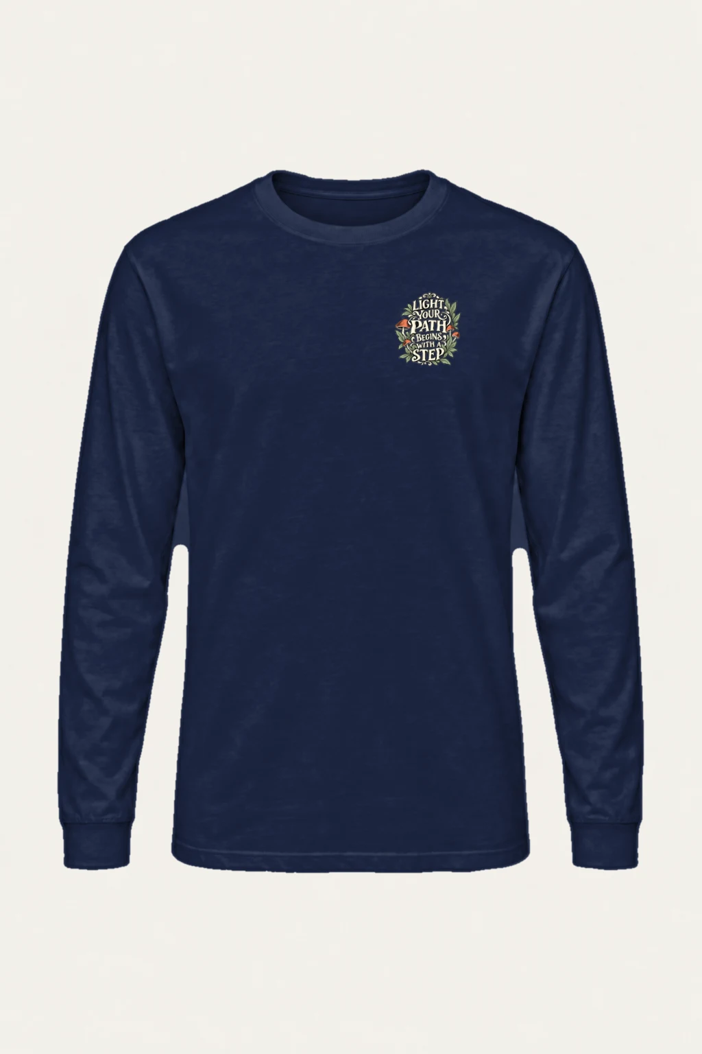 "Lantern Woodland Path" Unisex Longsleeve T-shirt