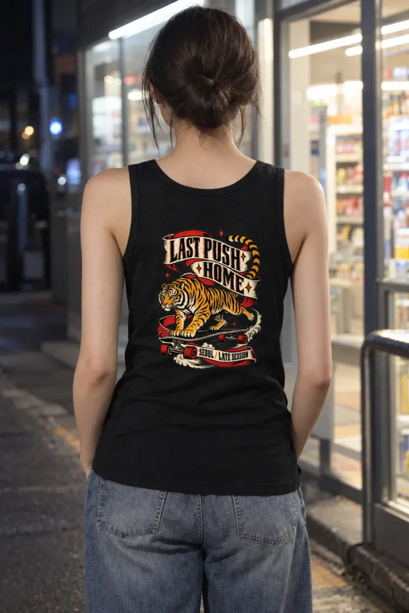 “Last Push Home Seoul” Unisex Jersey Tank