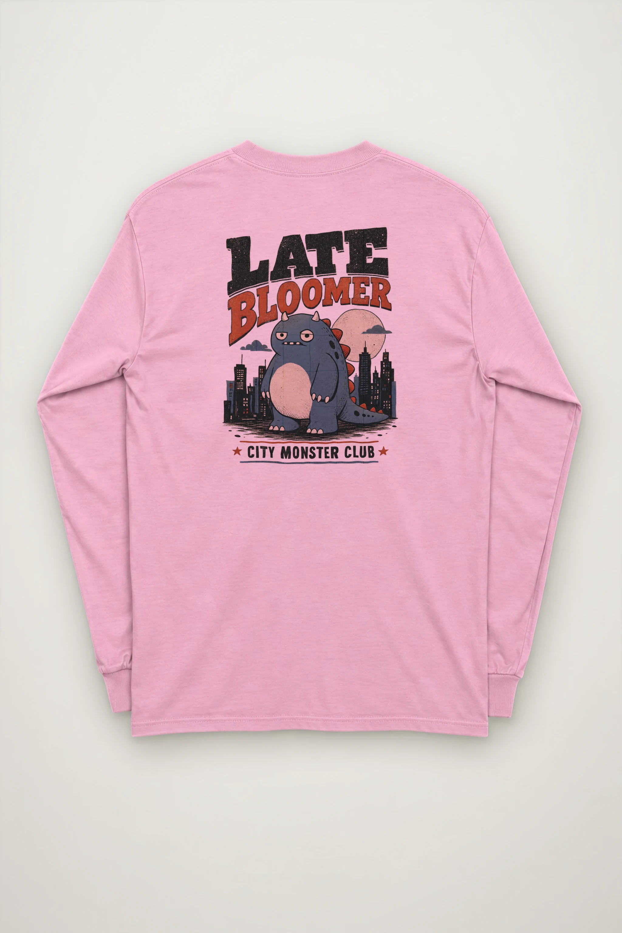 "Late Bloomer Monster" Unisex Longsleeve T-shirt