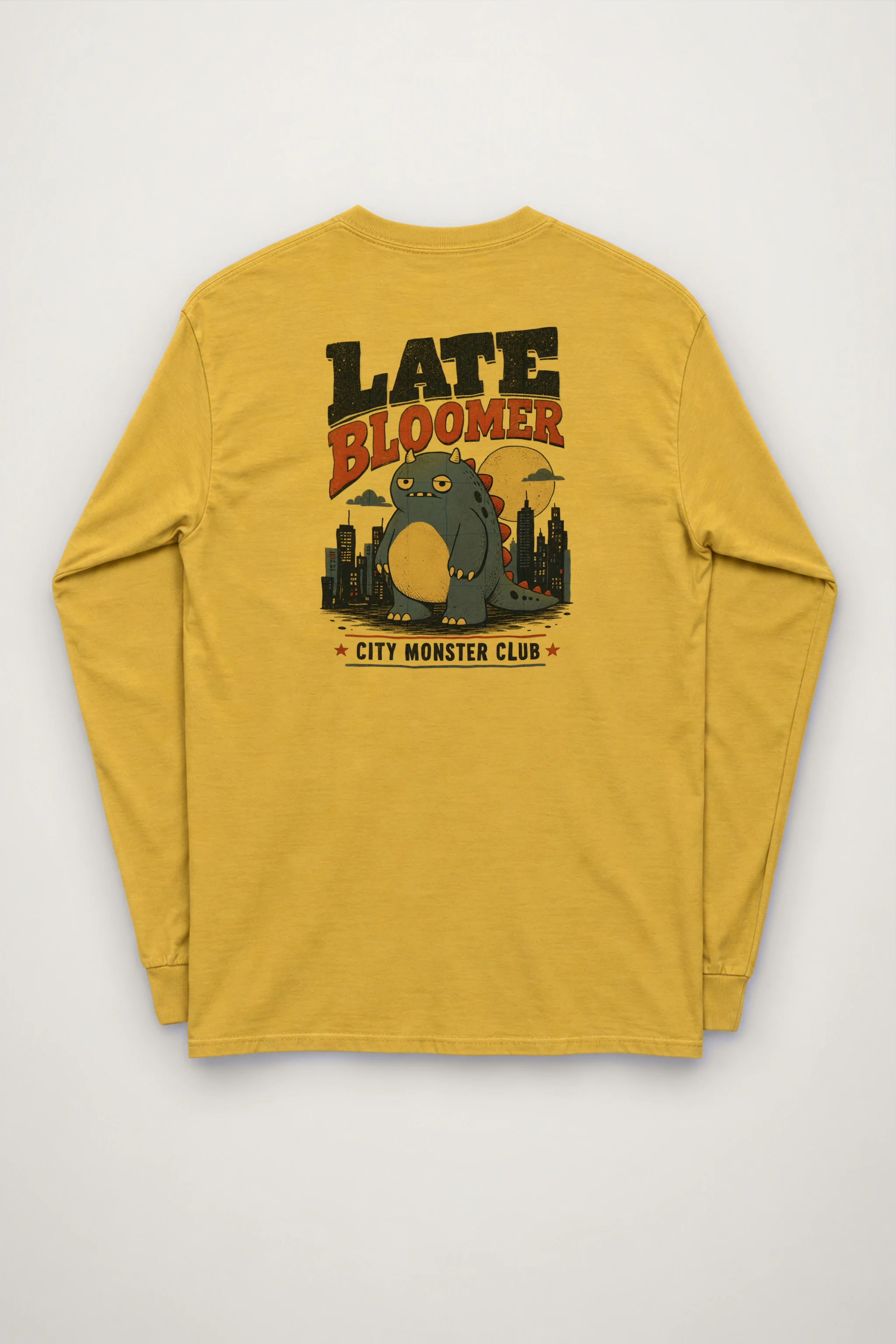 "Late Bloomer Monster" Unisex Longsleeve T-shirt