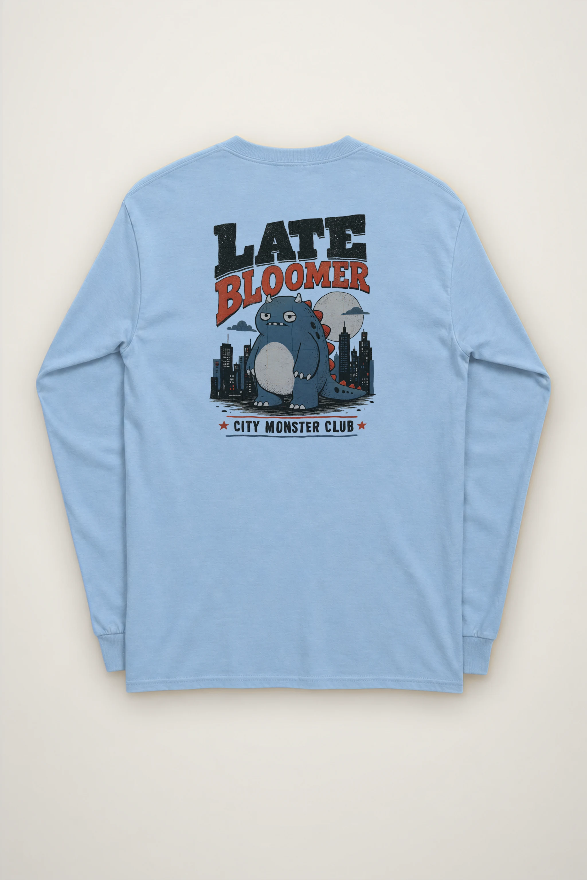 "Late Bloomer Monster" Unisex Longsleeve T-shirt