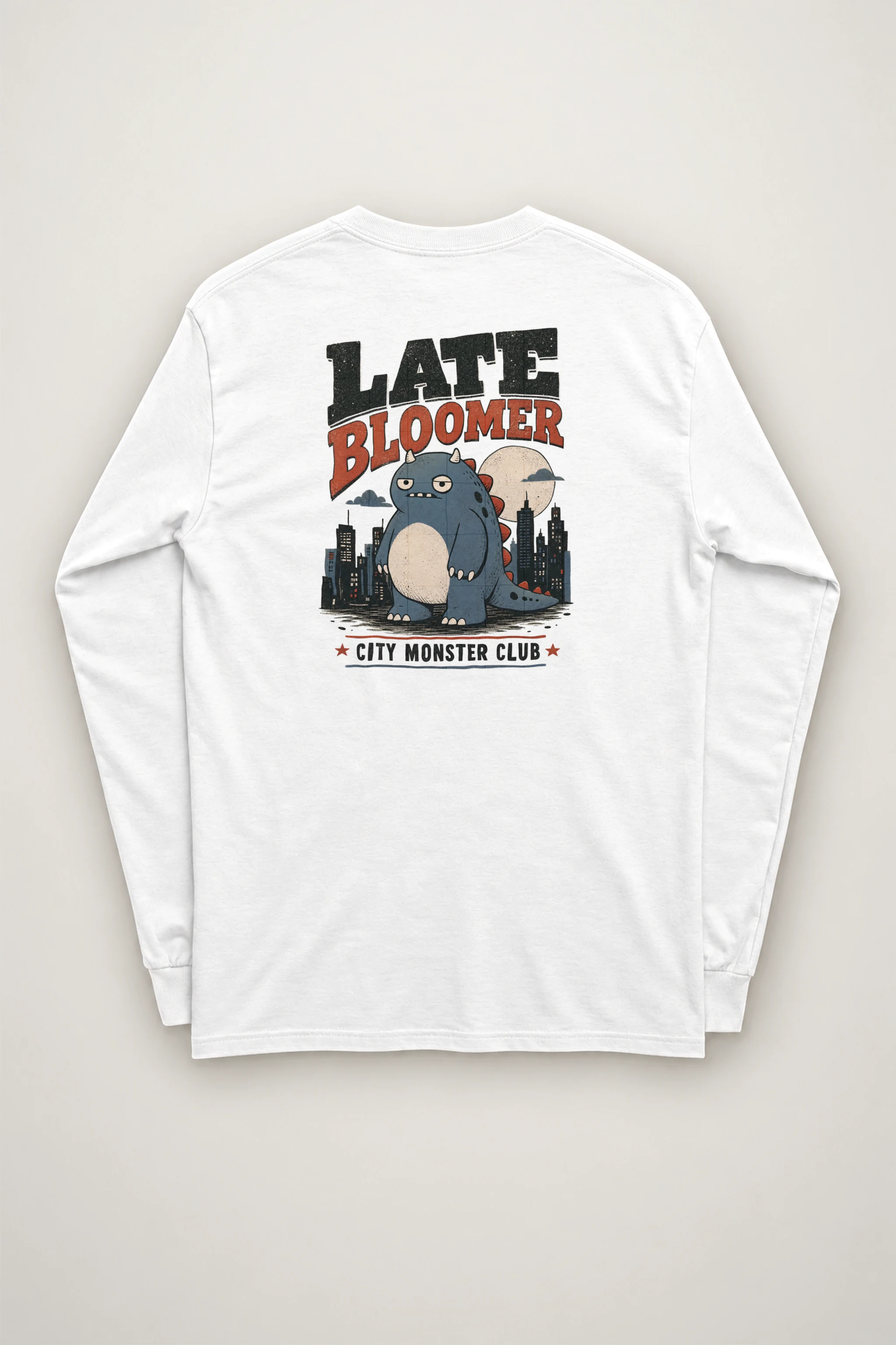 "Late Bloomer Monster" Unisex Longsleeve T-shirt