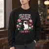 "Laughing Bird Garden" Heavy Blend Unisex Crewneck Sweatshirt