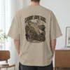 "Laundry Above Seoul" Men's Oversized Heavyweight Crewneck T-Shirt