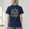 "Laurel Pear Crest" Heavyweight Unisex Crewneck T-shirt