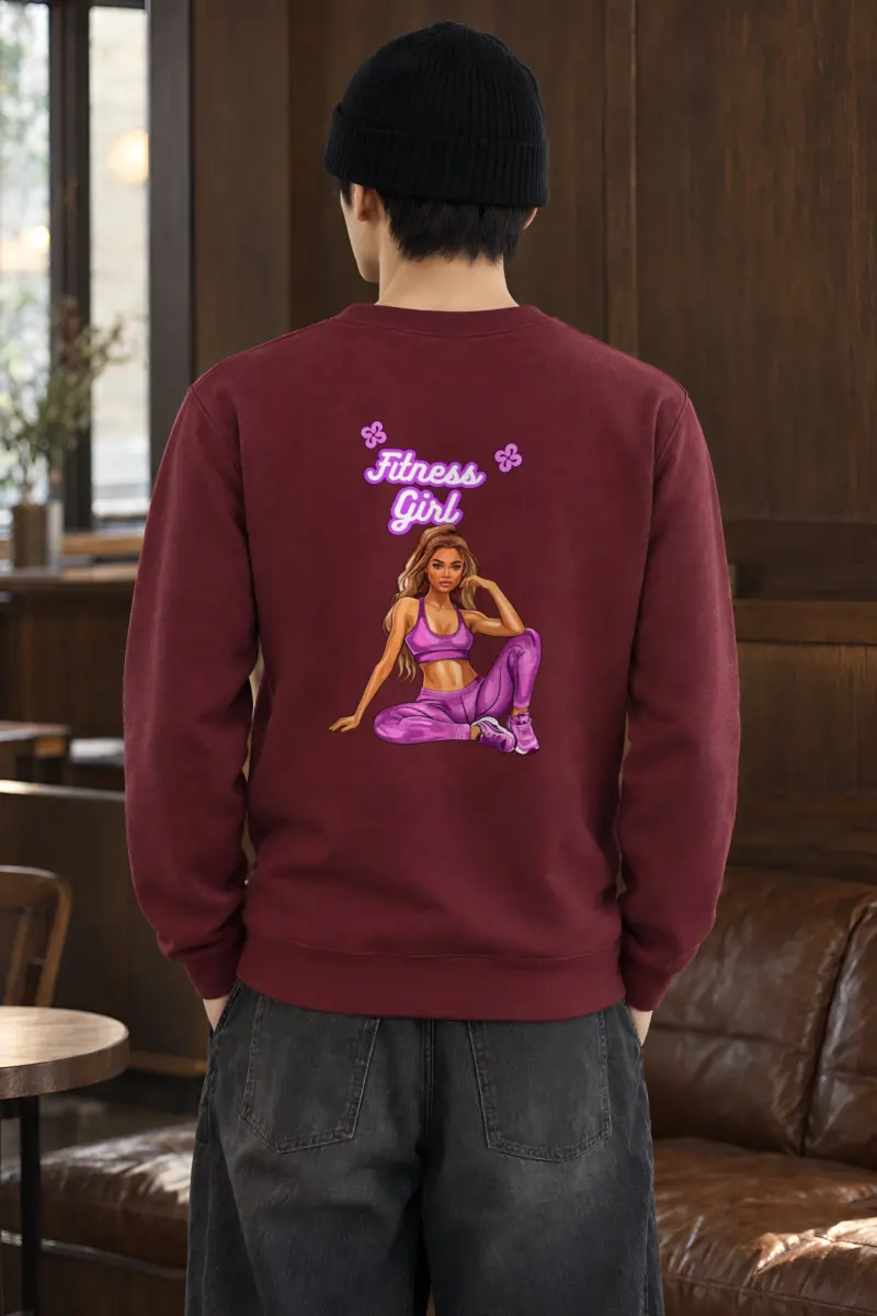 "Lavender Lift" Heavy Blend Unisex Crewneck Sweatshirt