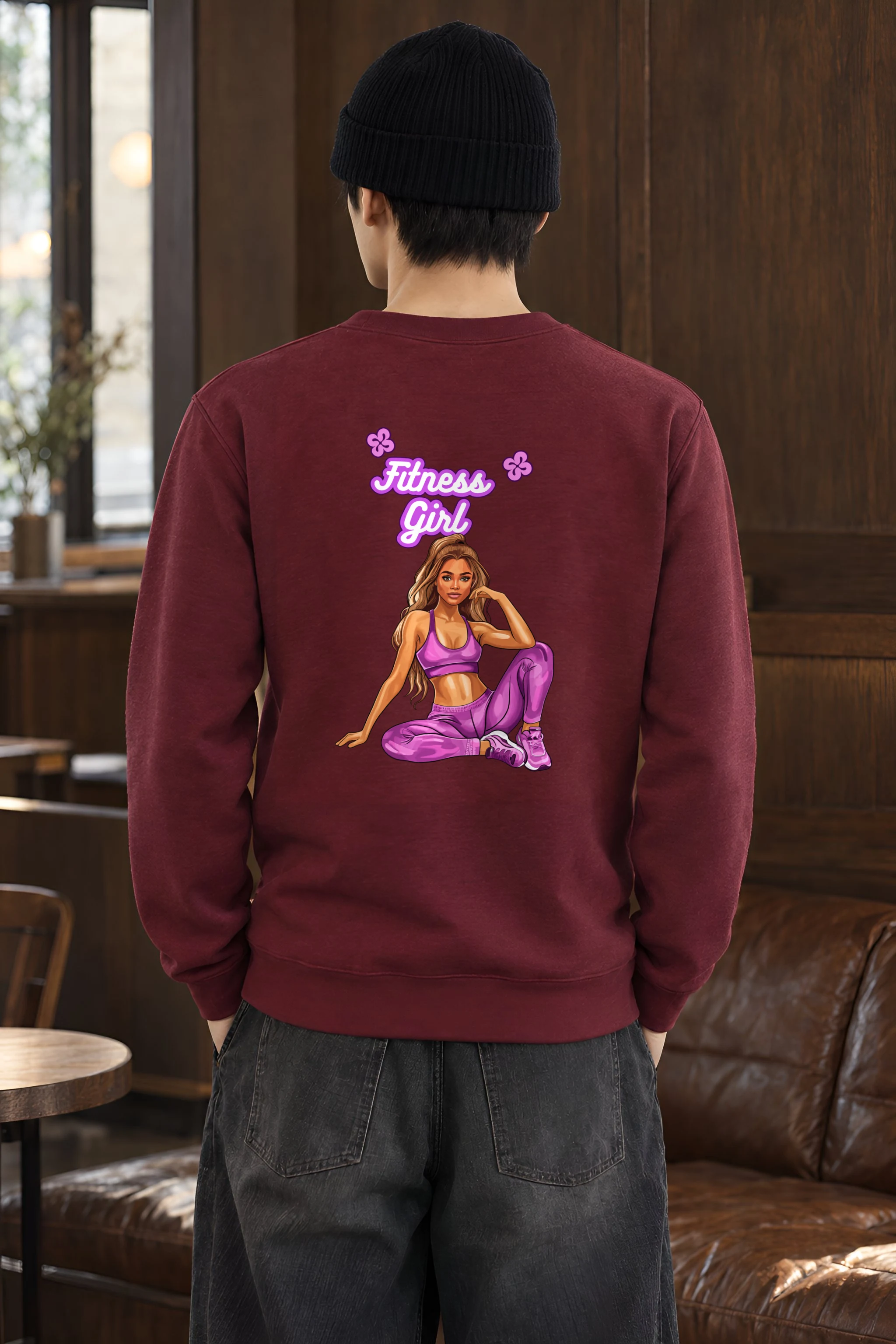 "Lavender Lift" Heavy Blend Unisex Crewneck Sweatshirt