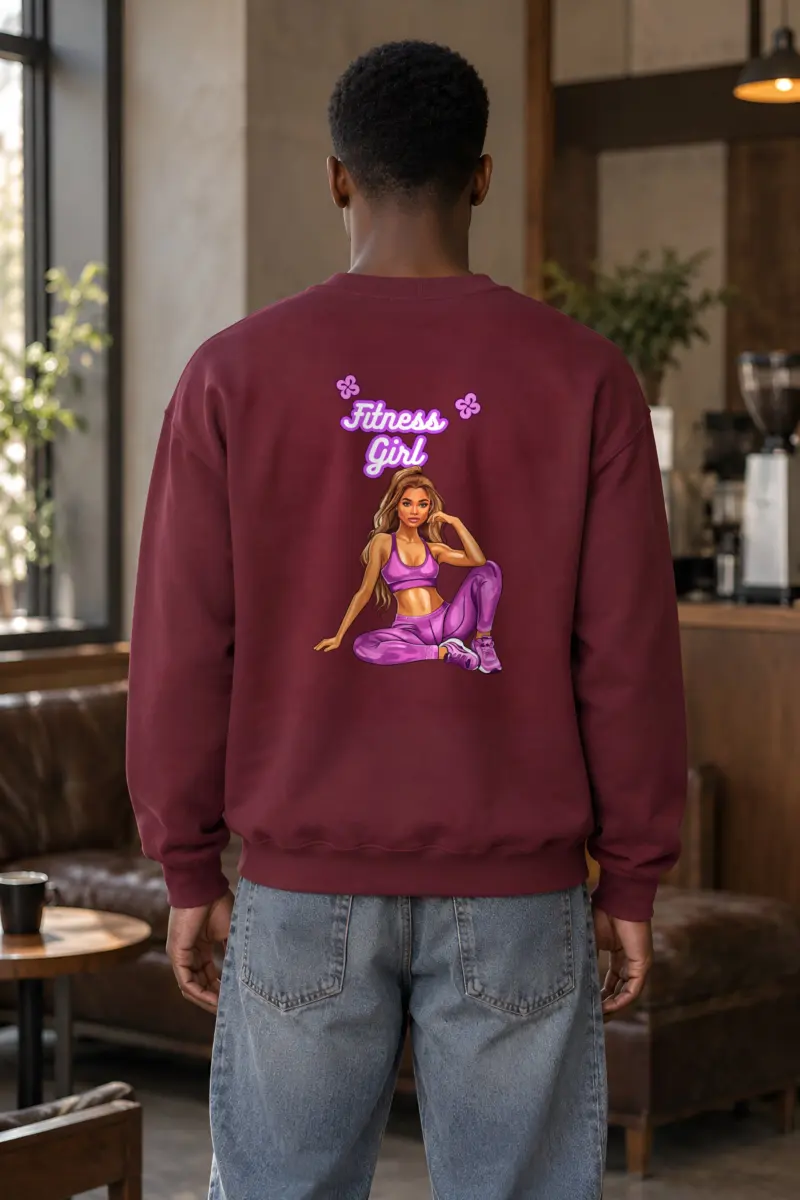 "Lavender Lift" Heavy Blend Unisex Crewneck Sweatshirt
