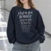 "Lavender Script Layers" Heavy Blend Unisex Crewneck Sweatshirt | Gildan 18000