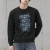 "Be Myself Metallic Butterflies" Heavy Blend Unisex Crewneck Sweatshirt