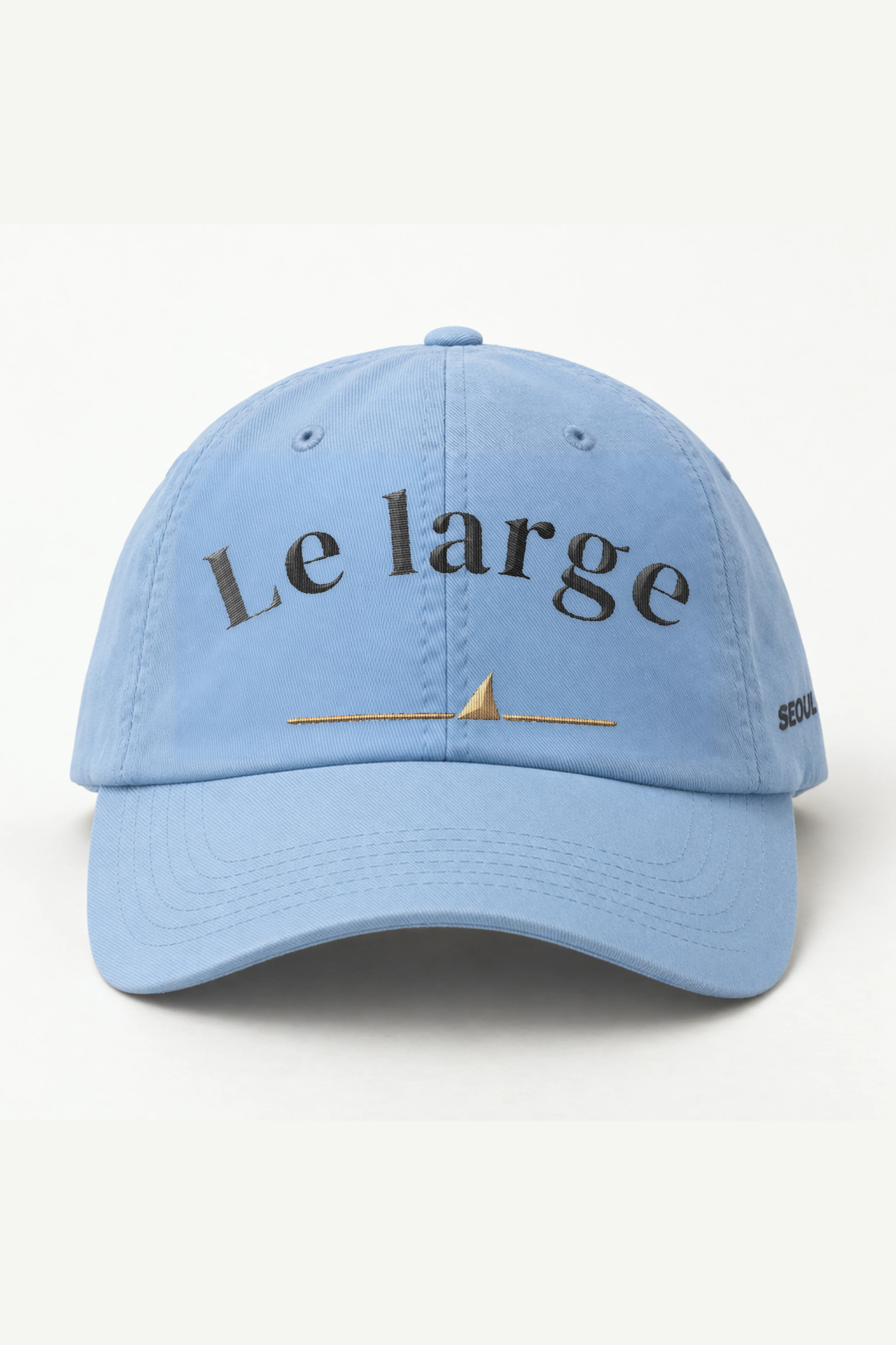"Le Large" Classic Dad Hat · Embroidered — light-blue/cap-front