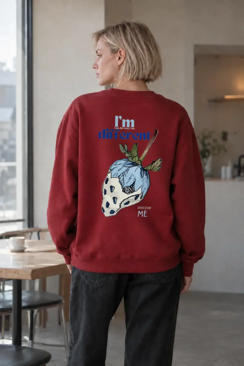 "Leafy Skull" Heavy Blend Unisex Crewneck Sweatshirt | Gildan 18000