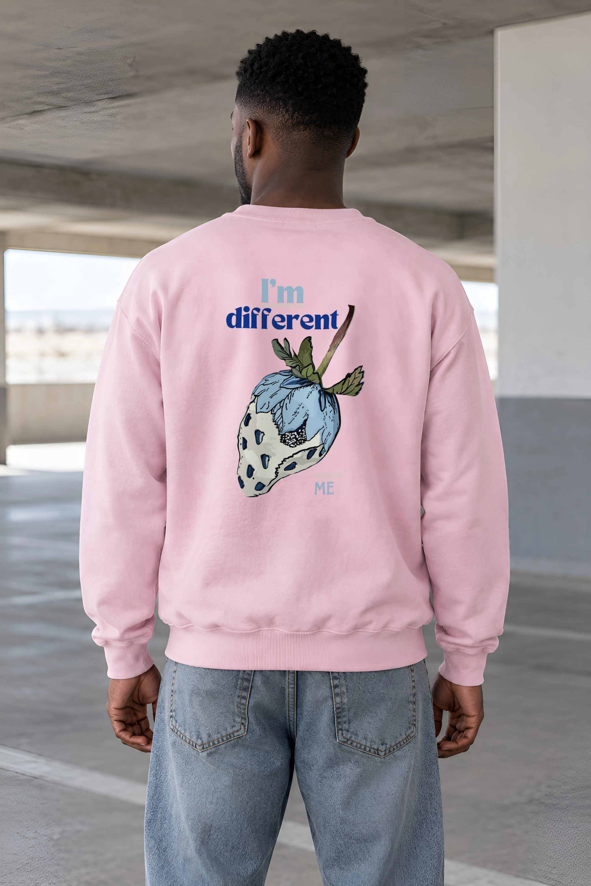 "Leafy Skull" Heavy Blend Unisex Crewneck Sweatshirt