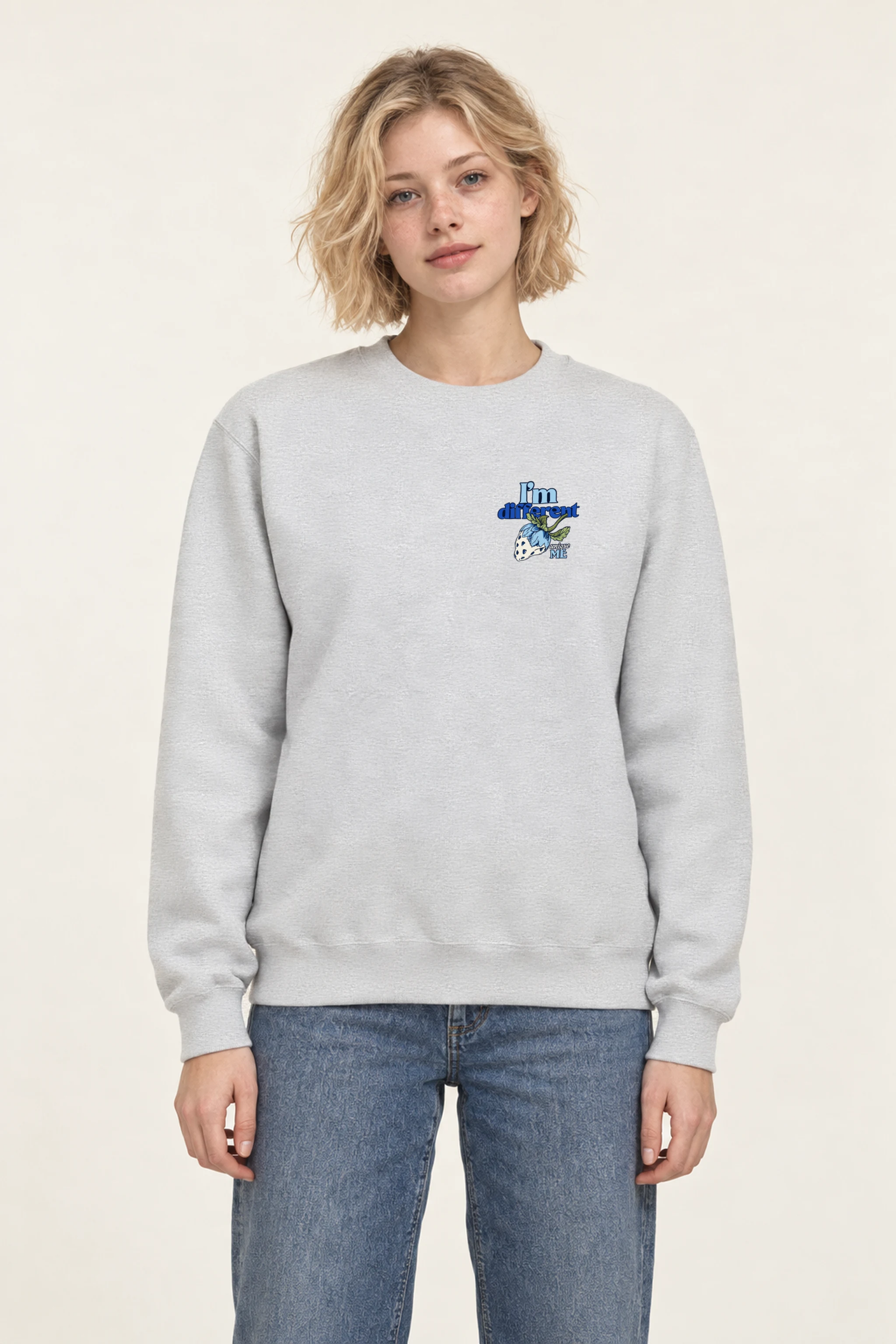 "Leafy Skull" 1 Crewneck Sweatshirt