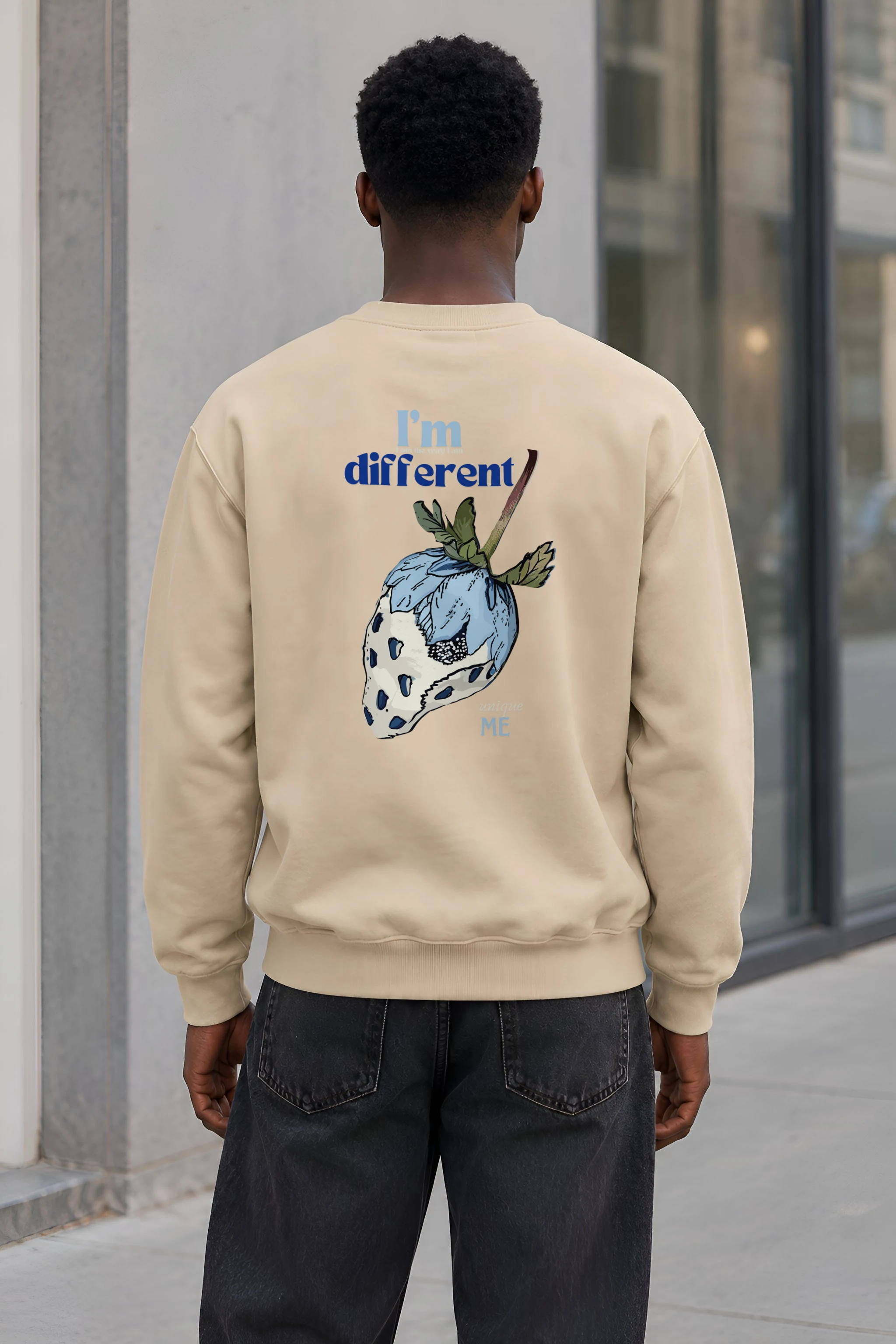 "Leafy Skull" Heavy Blend Unisex Crewneck Sweatshirt