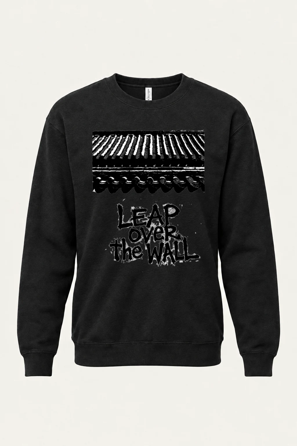 "Leap Over The Wall" Heavy Blend Unisex Crewneck Sweatshirt | Gildan 18000