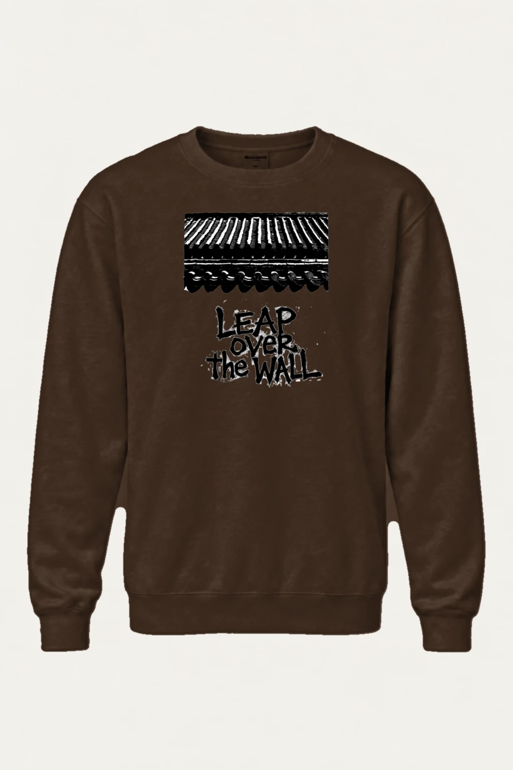 "Leap Over The Wall" Heavy Blend Unisex Crewneck Sweatshirt | Gildan 18000