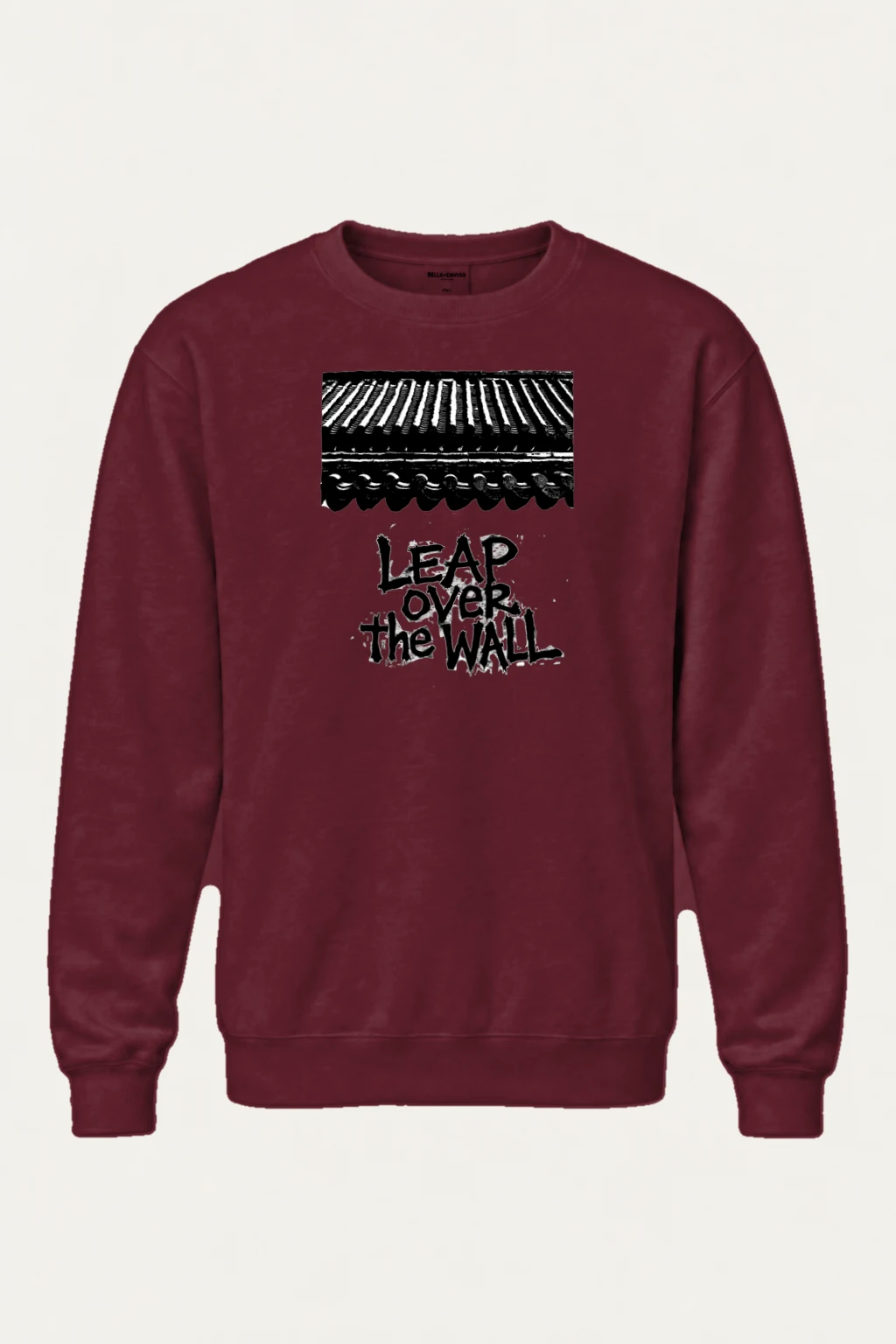 "Leap Over The Wall" Heavy Blend Unisex Crewneck Sweatshirt | Gildan 18000