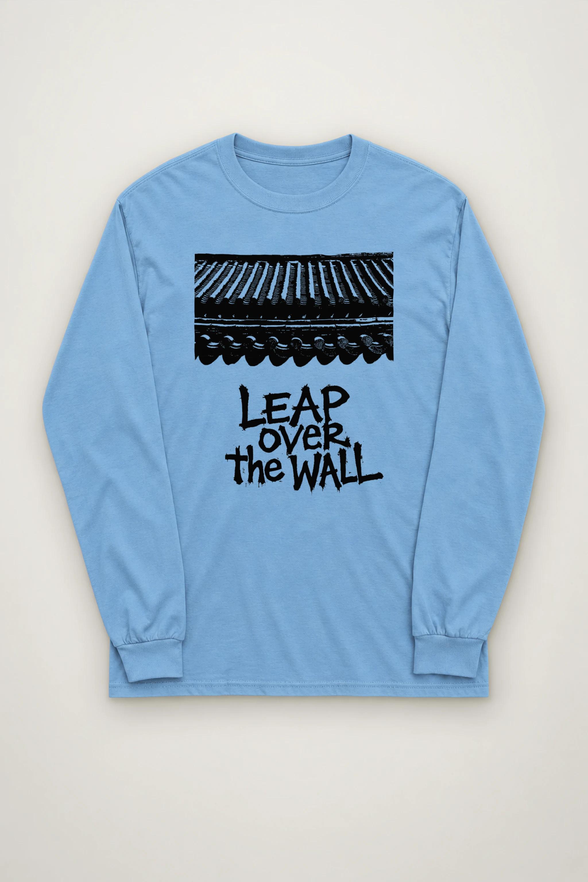 "Leap Over The Wall" Unisex Longsleeve T-shirt