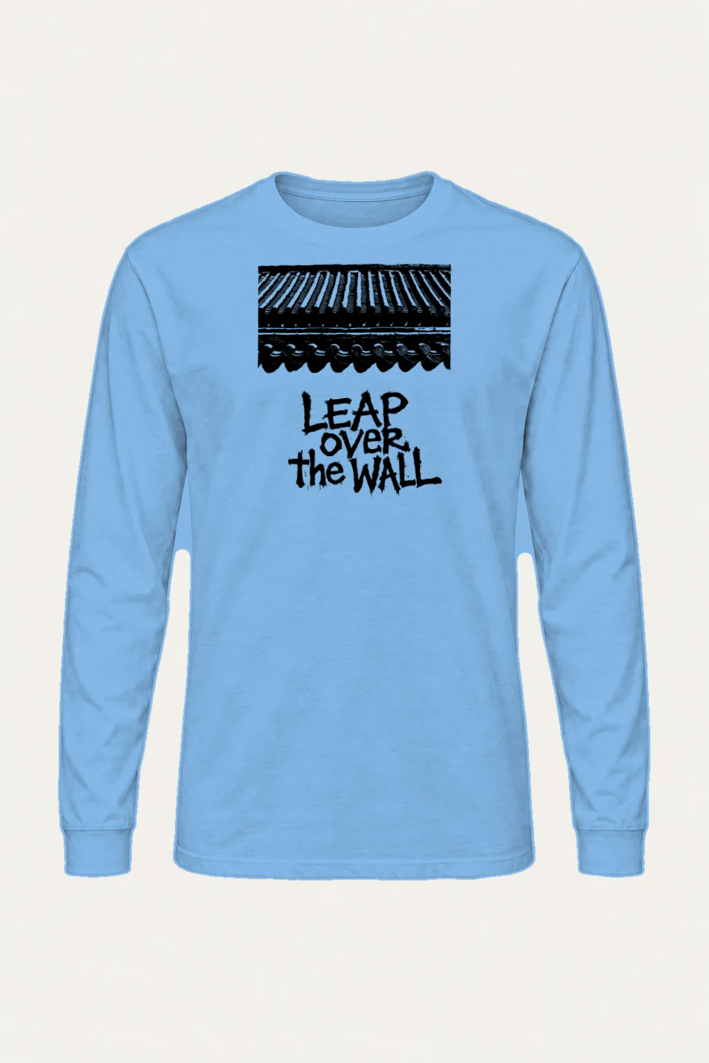 "Leap Over The Wall" Unisex Longsleeve T-shirt | Gildan 2400