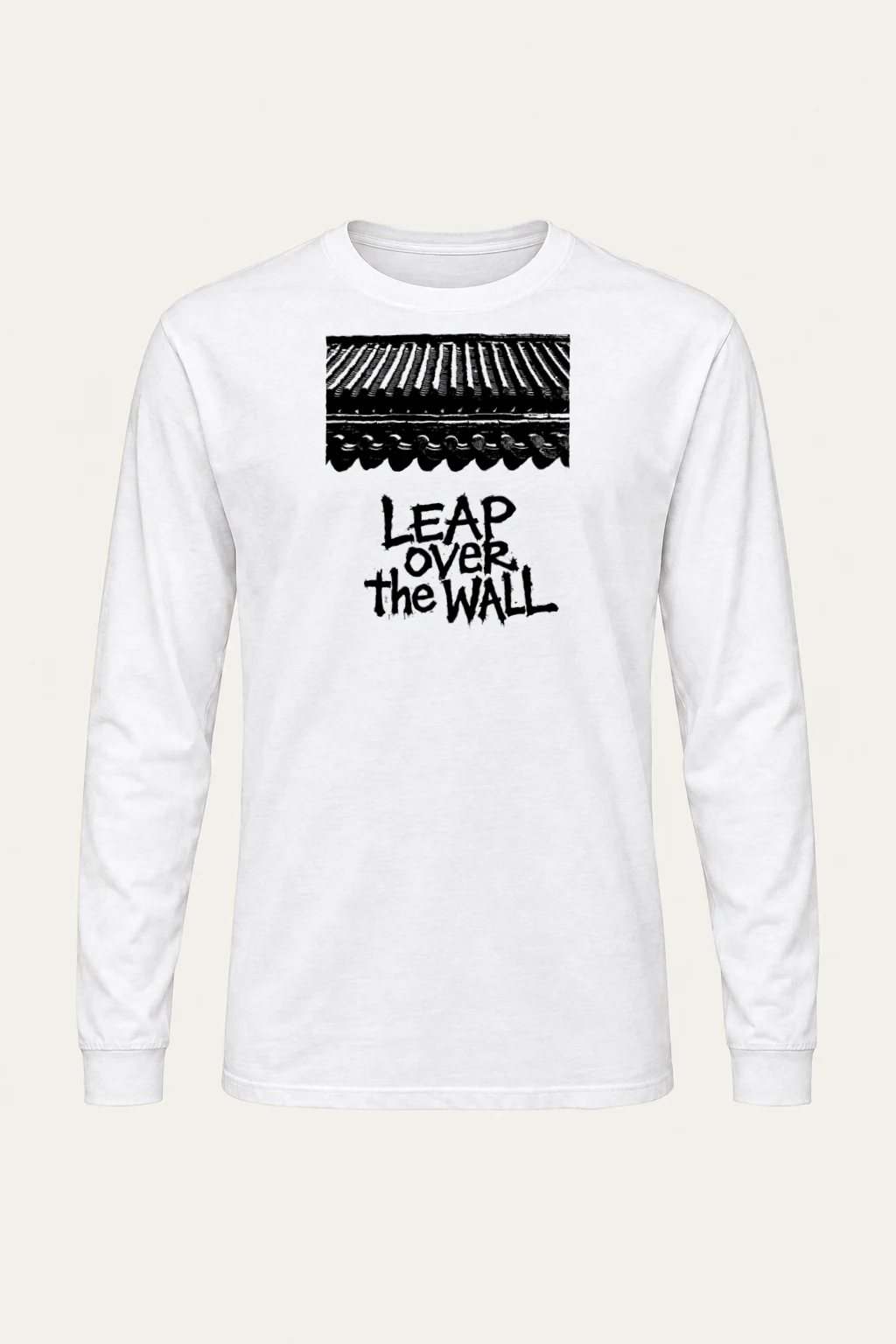 "Leap Over The Wall" Unisex Longsleeve T-shirt | Gildan 2400