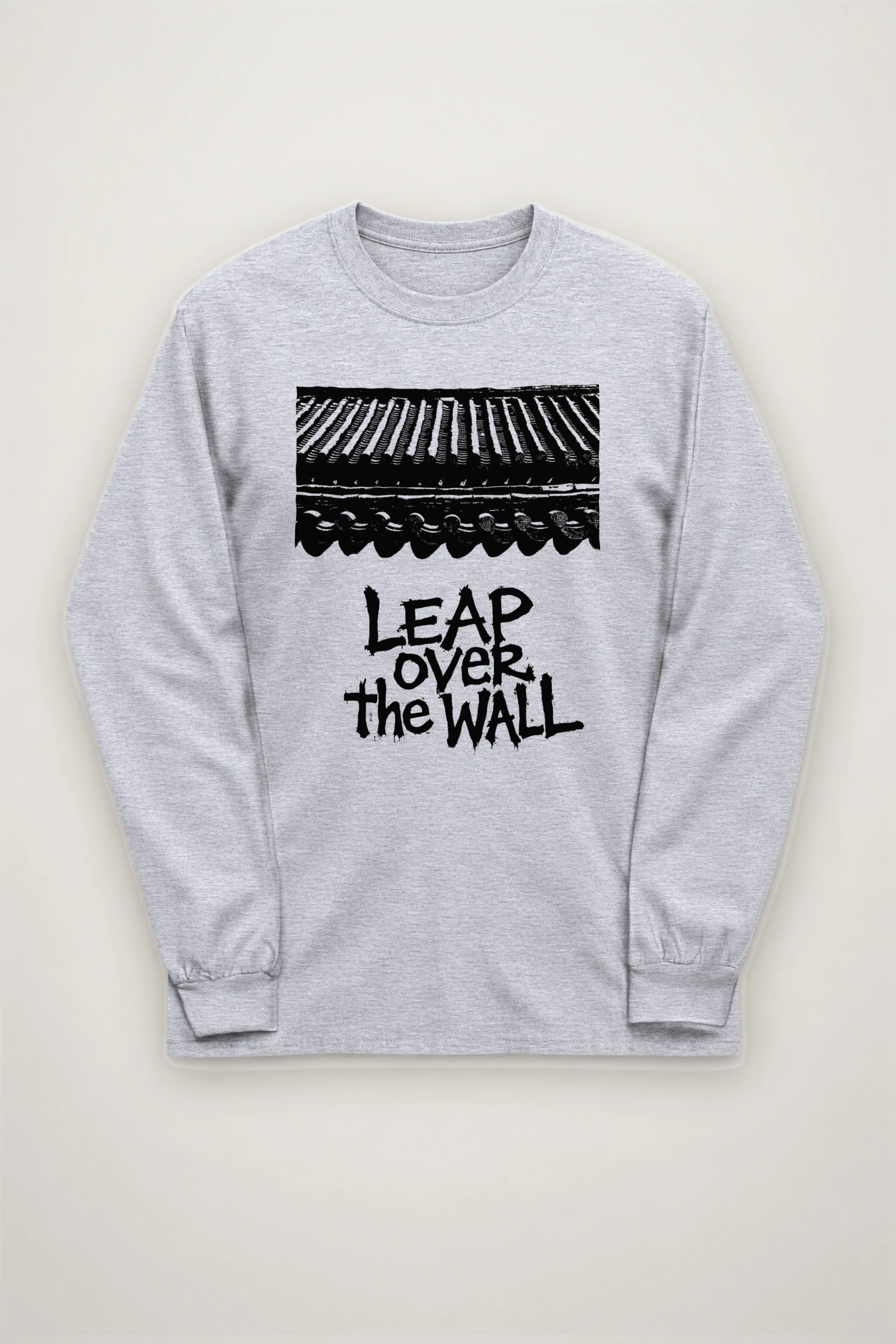 "Leap Over The Wall" Unisex Longsleeve T-shirt