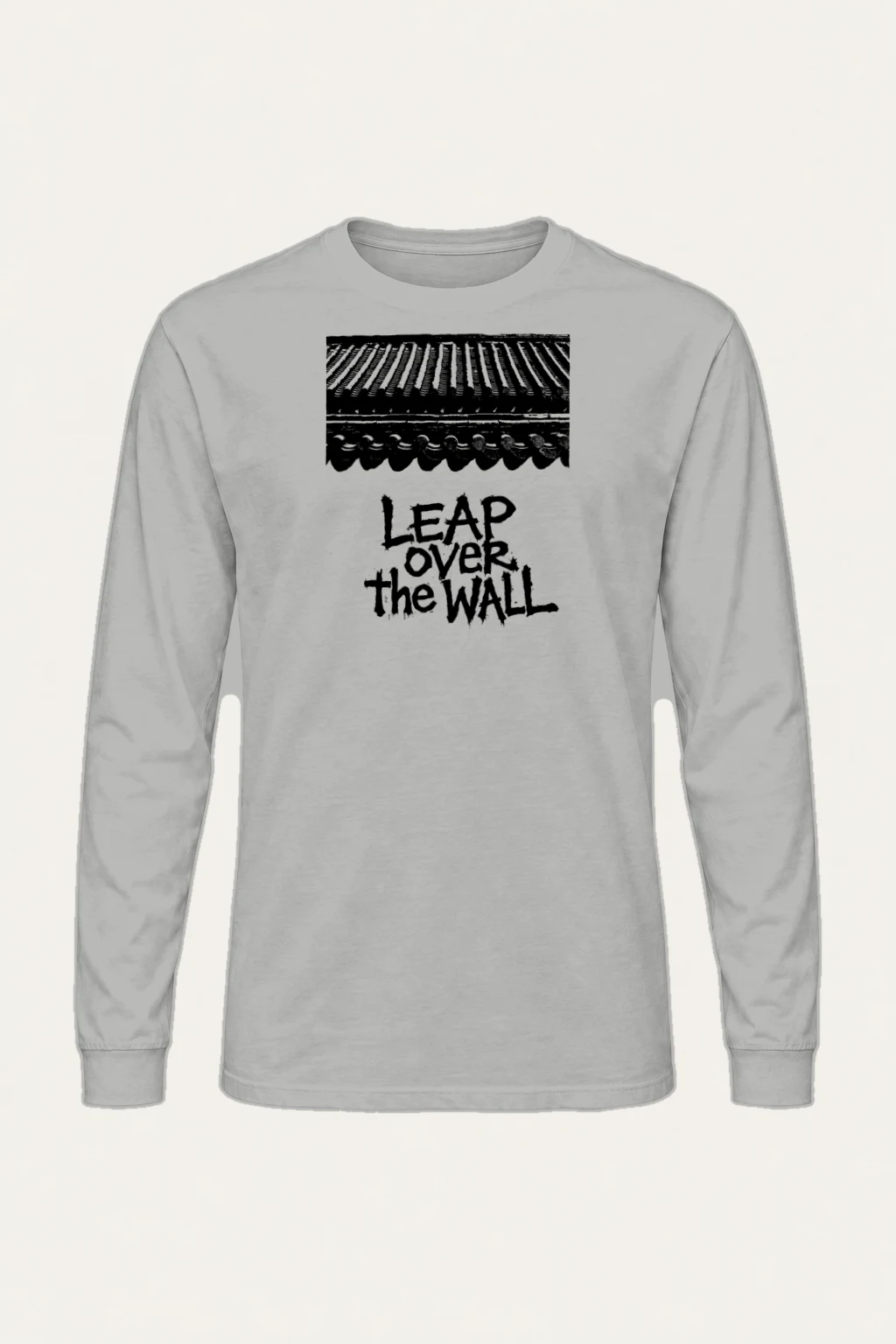 "Leap Over The Wall" Unisex Longsleeve T-shirt | Gildan 2400