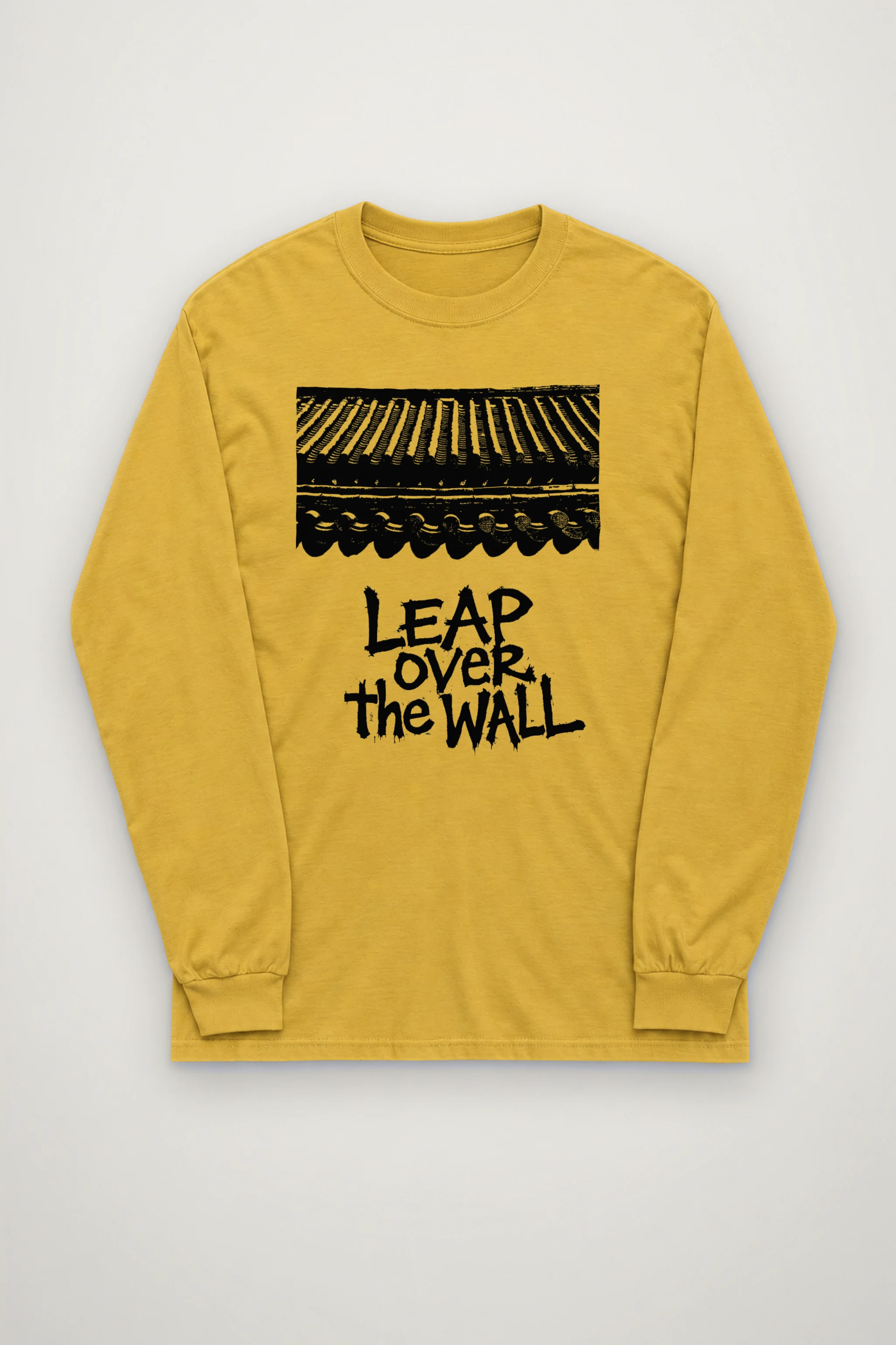 "Leap Over The Wall" Unisex Longsleeve T-shirt