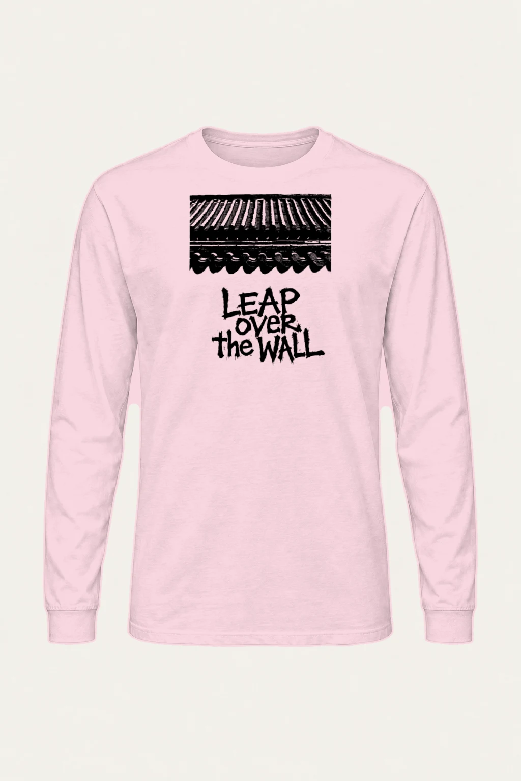 "Leap Over The Wall" Unisex Longsleeve T-shirt | Gildan 2400