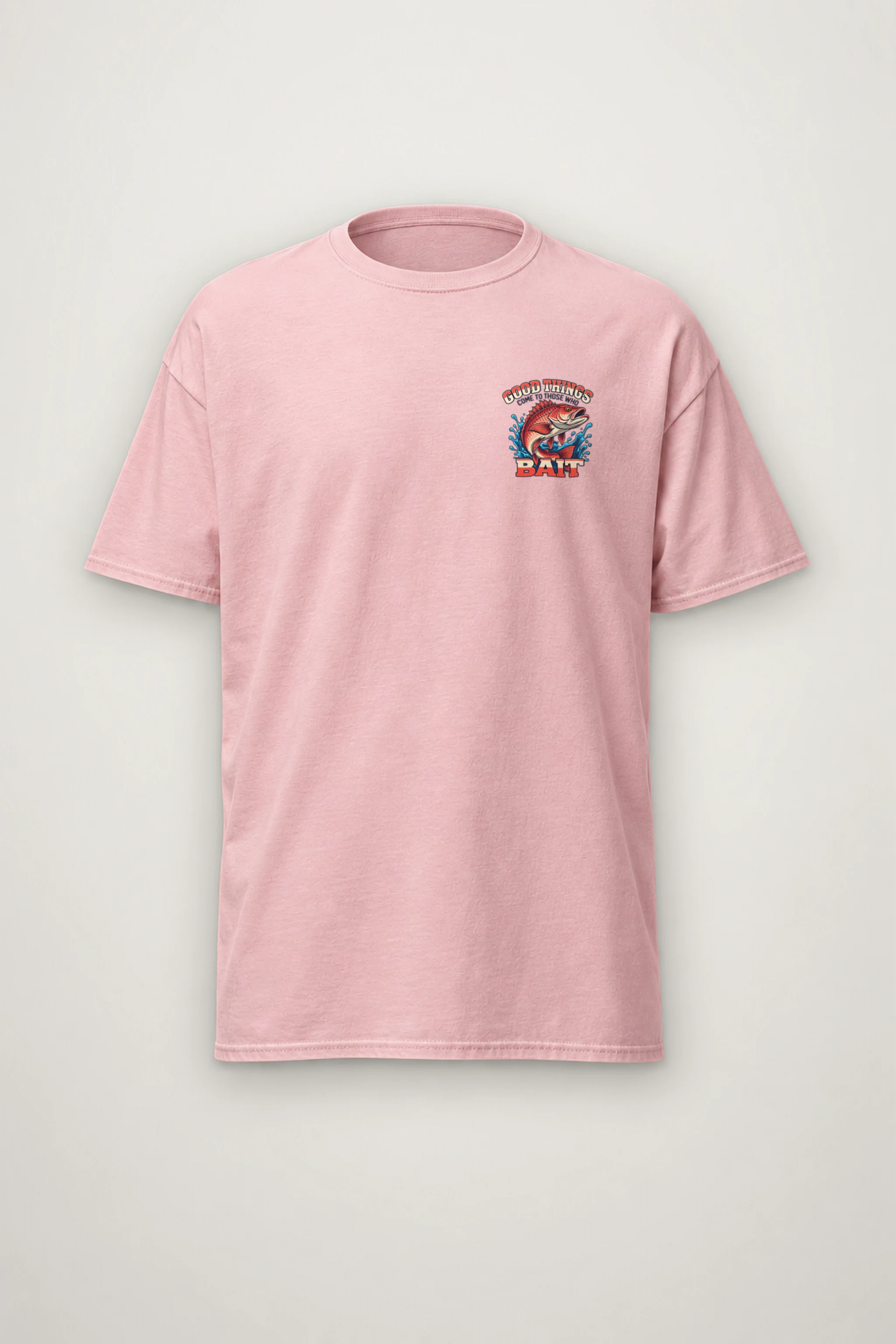 "Leaping Fish" Heavyweight Unisex Crewneck T-shirt