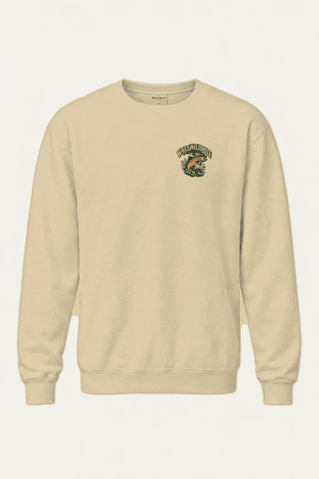 "Leaping Trout River" Heavy Blend Unisex Crewneck Sweatshirt