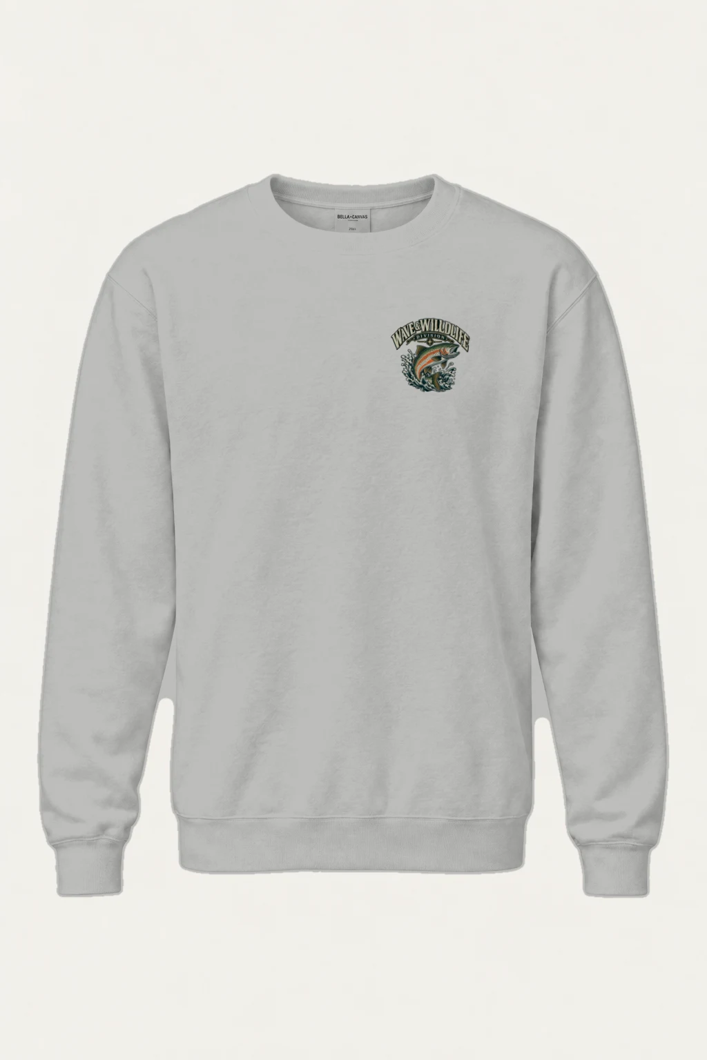 "Leaping Trout River" Heavy Blend Unisex Crewneck Sweatshirt