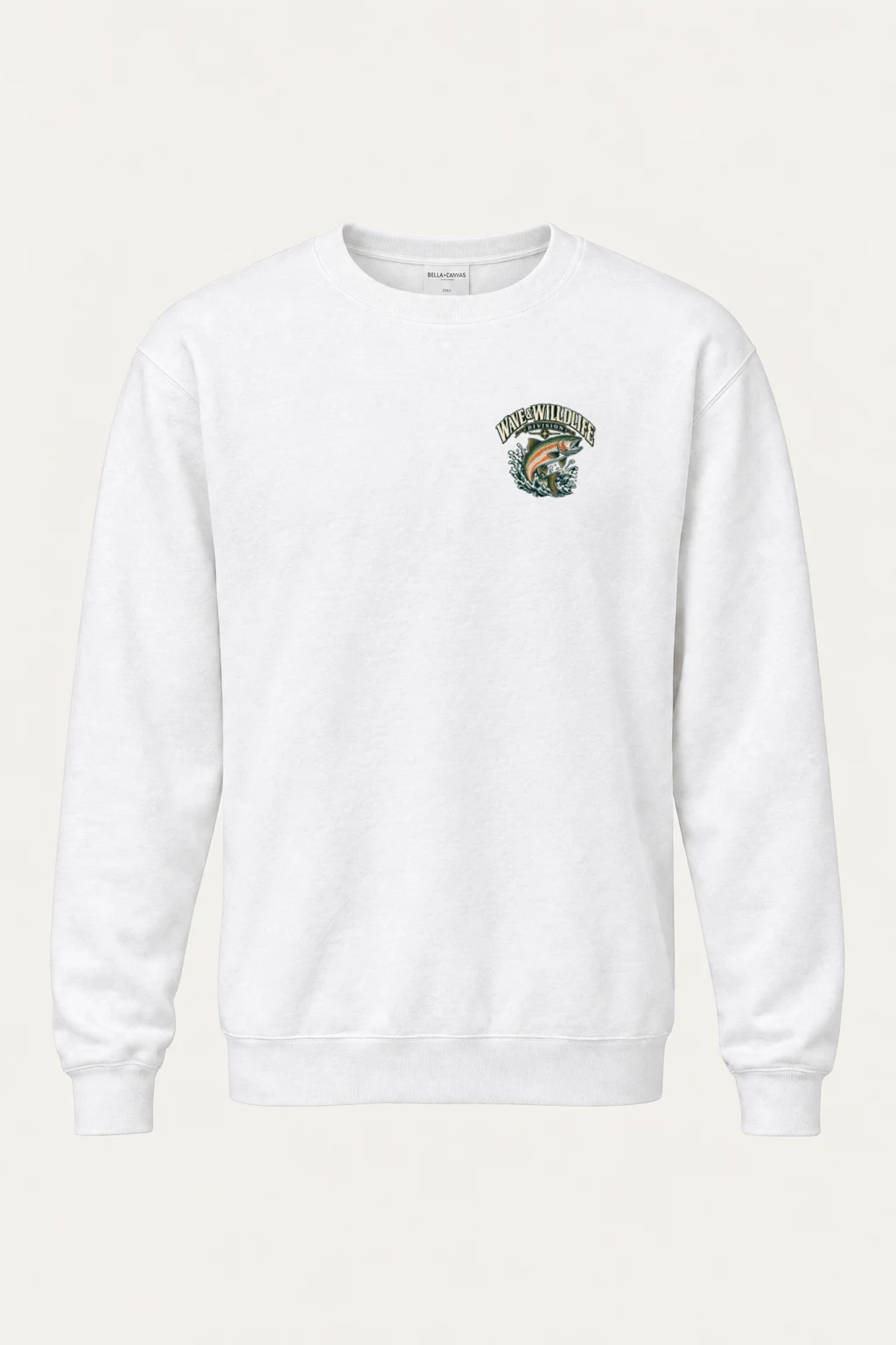 "Leaping Trout River" Heavy Blend Unisex Crewneck Sweatshirt