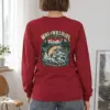 "Leaping Trout River" Unisex Longsleeve T-shirt