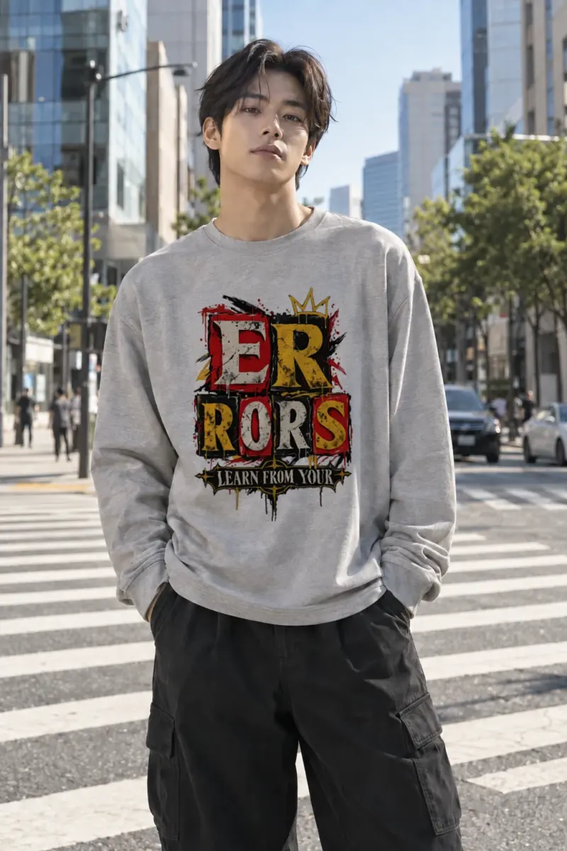 "Learn From Errors" Unisex Longsleeve T-shirt | Gildan 2400