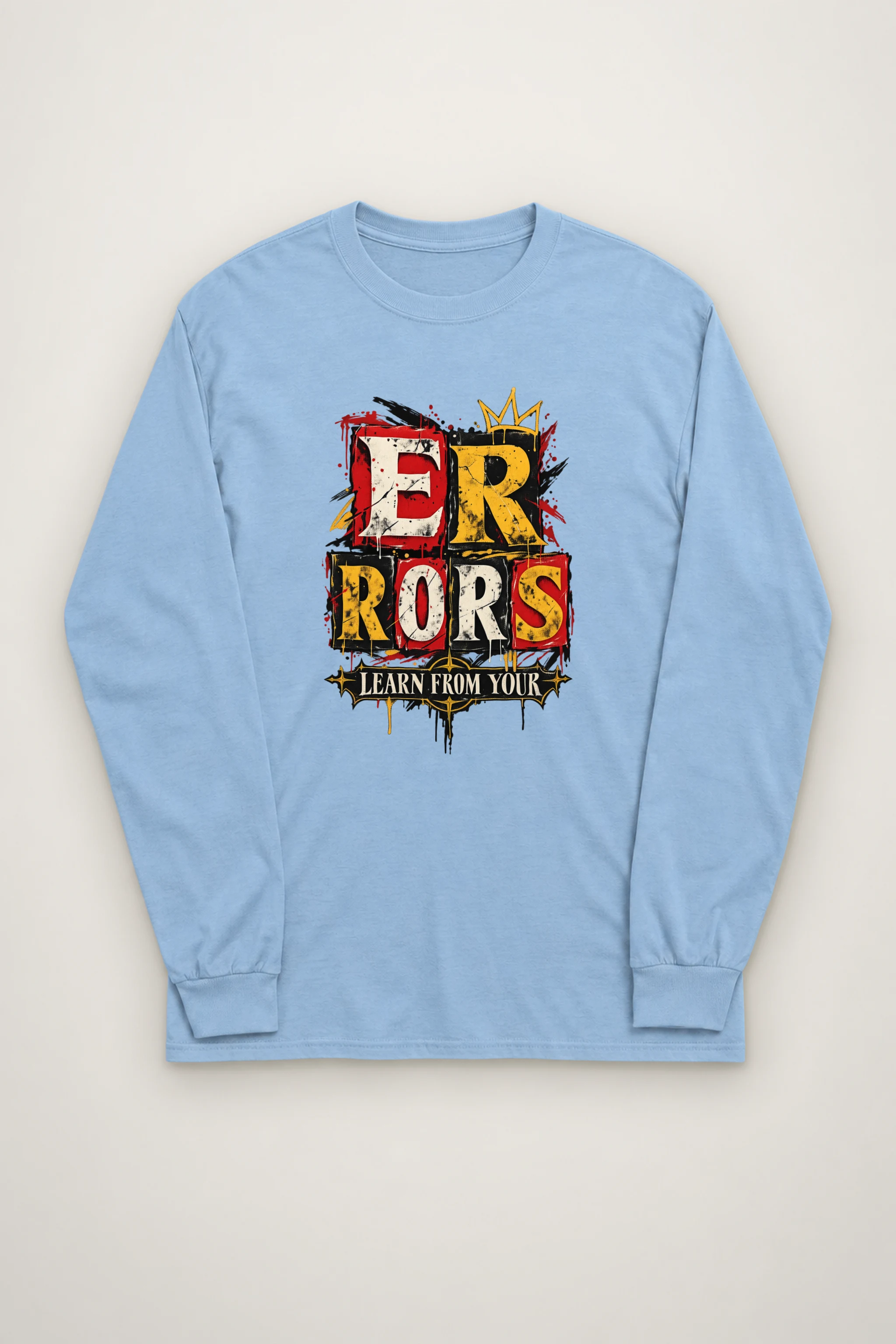 "Learn From Errors" Unisex Longsleeve T-shirt