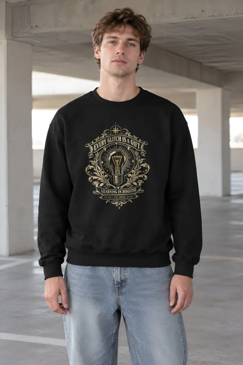 "Learning In Disguise" 1 Crewneck Sweatshirt