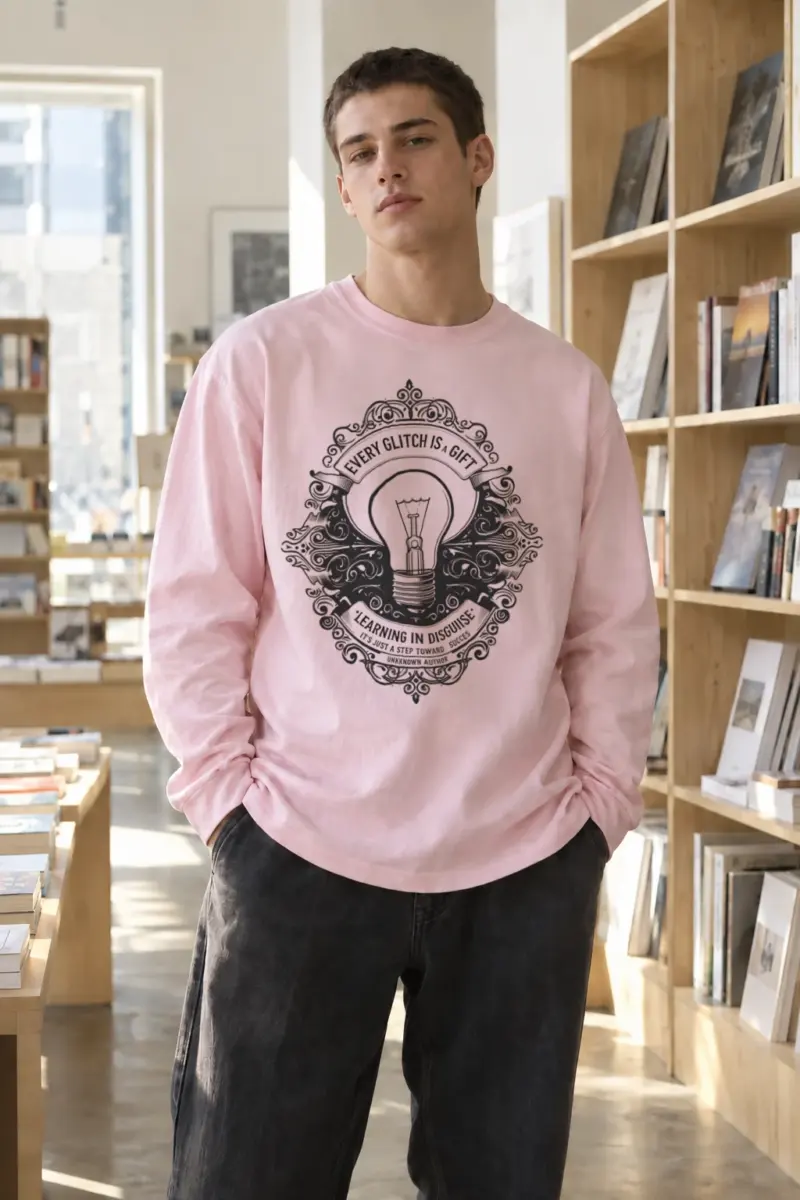 "Learning In Disguise" Unisex Longsleeve T-shirt | Gildan 2400