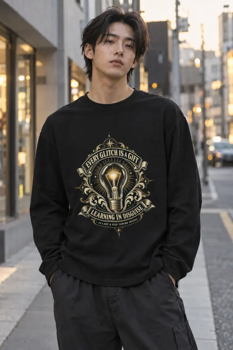 "Learning In Disguise" Unisex Longsleeve T-shirt | Gildan 2400