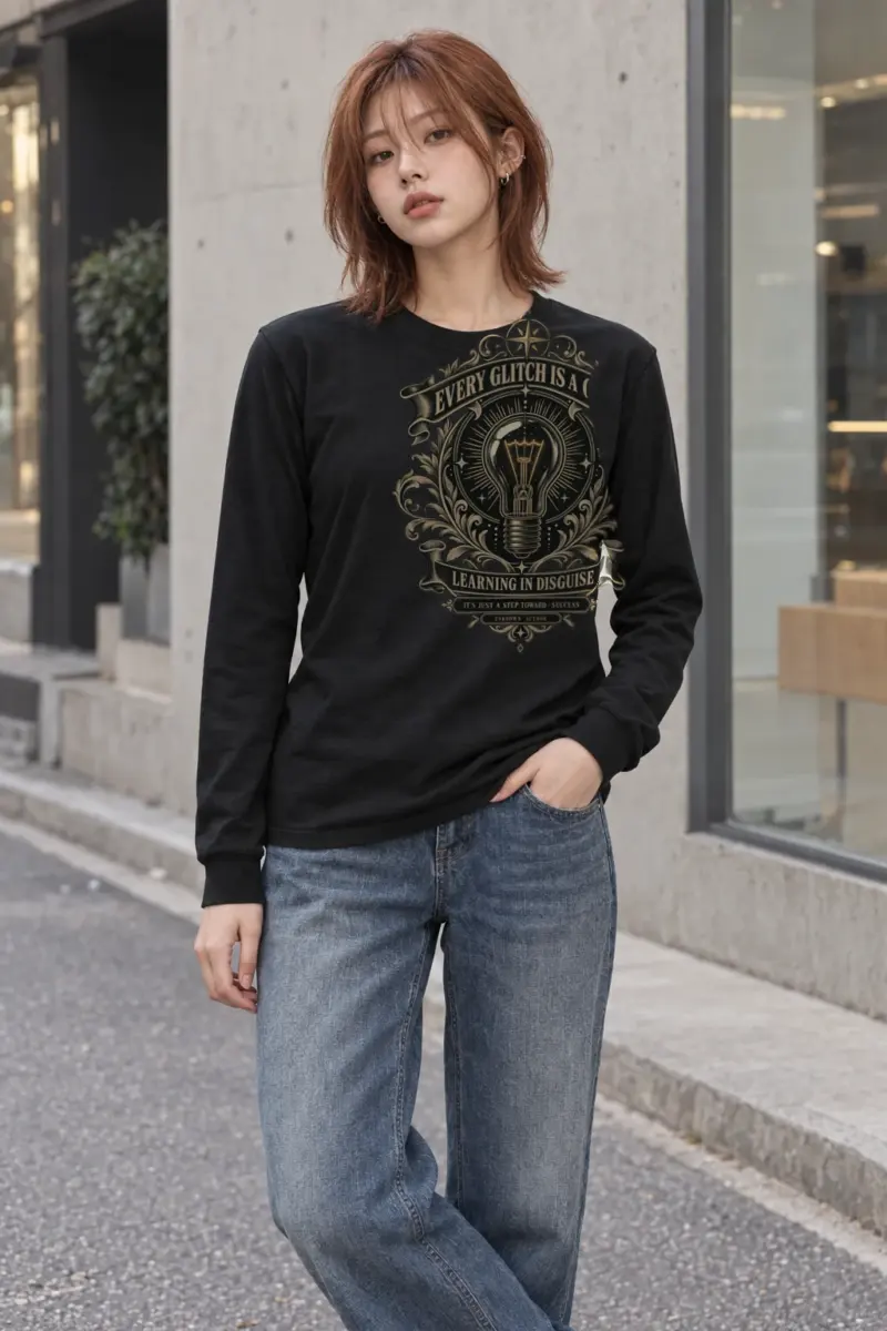 "Learning In Disguise" Unisex Longsleeve T-shirt