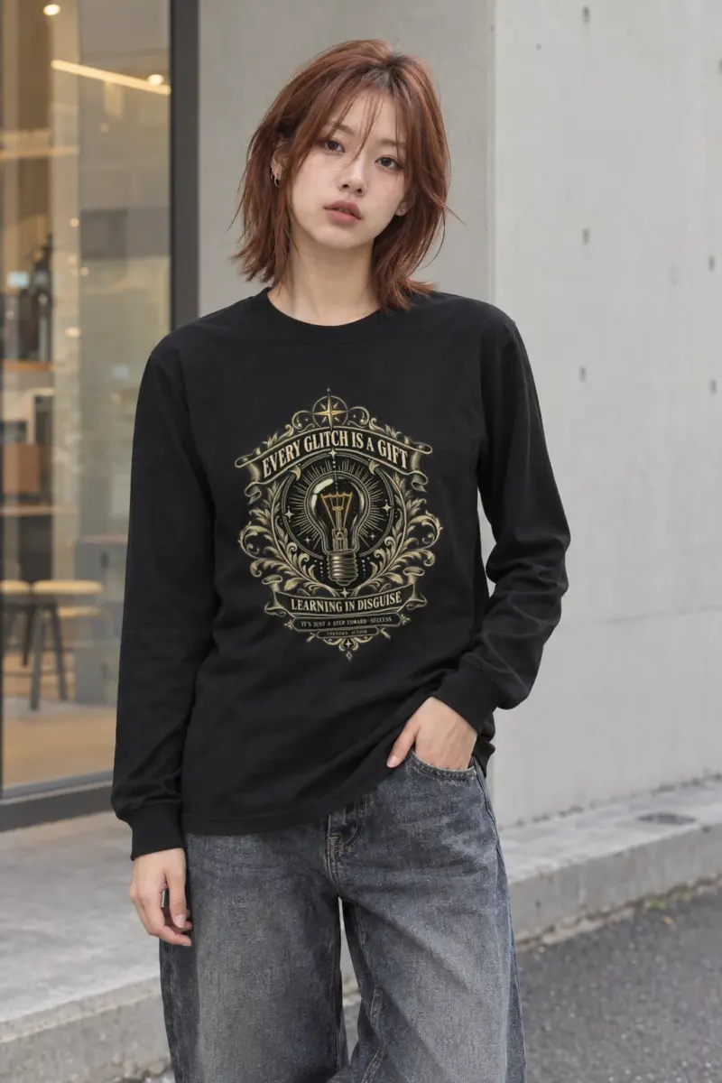 "Learning In Disguise" Unisex Longsleeve T-shirt