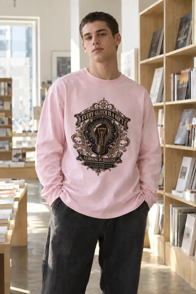 "Learning In Disguise" Unisex Longsleeve T-shirt | Gildan 2400