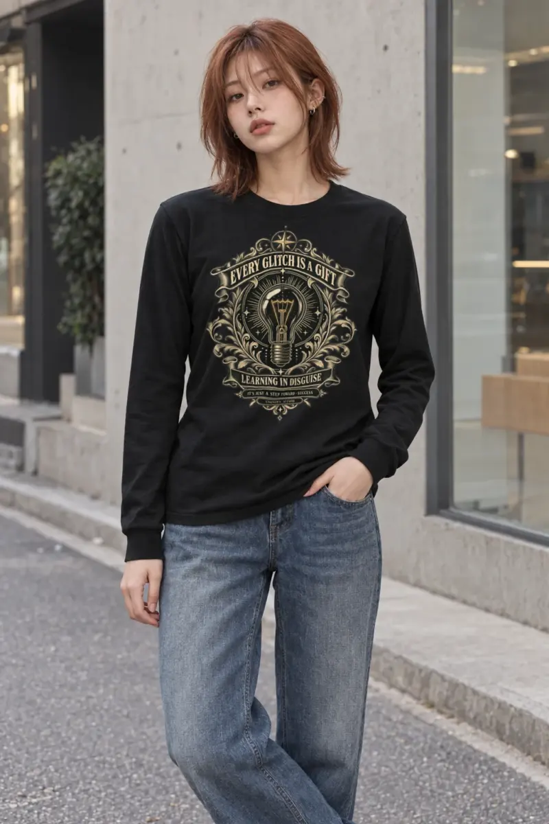 "Learning In Disguise" Unisex Longsleeve T-shirt